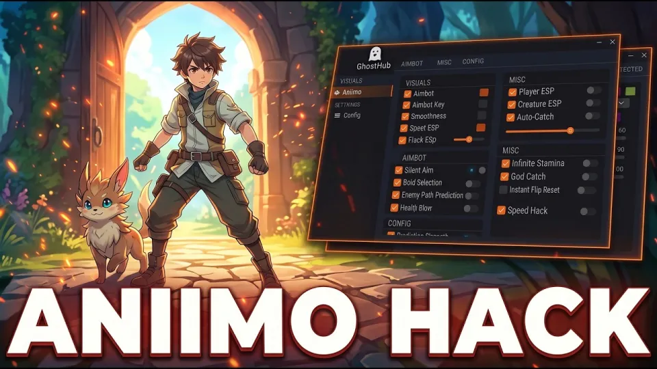 Aniimo Cheat Best Free Menu Autofarm Damage Boost